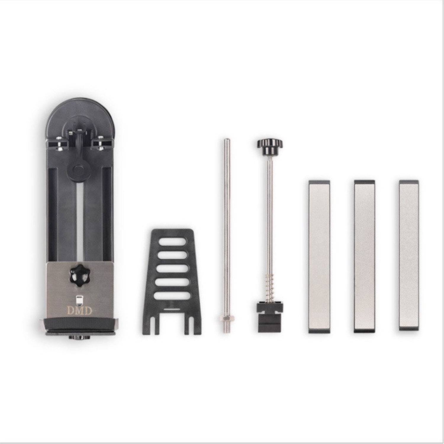 Knife Sharpener Knife Scissors Home Kitchen Multifunctional Knife Sharpener Knife Sharpener with 3 Sharpening Stones 240#/600#/1000#