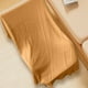 thumbnail image 4 of Manta de fibra gruesa de color liso para sofá, 110 x 130 cm, suave y acondicionada, acogedora y perfecta para relajarse en el sofá, la cama o viajar. Aestivo | Naranja | AESTIVO, 4 of 8
