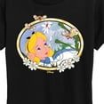 thumbnail image 3 of Disney - Alice in Wonderland - Alice Daisies - Women's Short Sleeve Graphic T-Shirt, 3 of 5