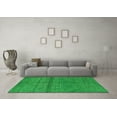 thumbnail image 3 of Ahgly Company Indoor Rectangle Abstract Green Modern Area Rugs, 8' x 10', 3 of 4