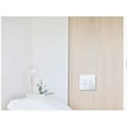 thumbnail image 5 of Legrand adorne 2-Gang Screwless Wall Plate in Gloss White-on-White Finish, AWP2GWHW10, 5 of 6