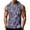 Purple, variant on Men’s Athletic Sleeveless Hoodie with Drawstring Hood and Front Pocket Casual Loose Fit Camouflage Patterned Vest Top