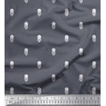 thumbnail image 1 of Soimoi Rayon Fabric Dot,Leaves & Floral Block Print Sewing Fabric Yard 42 Inch Wide, 1 of 3