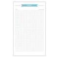 thumbnail image 1 of EeaseCA 40 Sheets A6 Size 6-Hole Paper Refills For Notebook Planner Journal Dairy (Grid), 1 of 5
