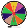 thumbnail image 1 of Roue de Prix de Fête Diy Roue de Loterie Roue de Fortune Accessoire de Jeu Diy pour Éducation de Fête, 1 of 2