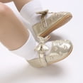 thumbnail image 5 of Crib Shoes Toddler Girls Cardioid Decoration Shoes for Summer Baby Girl Shoes Princess Shoes Toddler Walking Flat Shoes PU Leather, 5 of 8