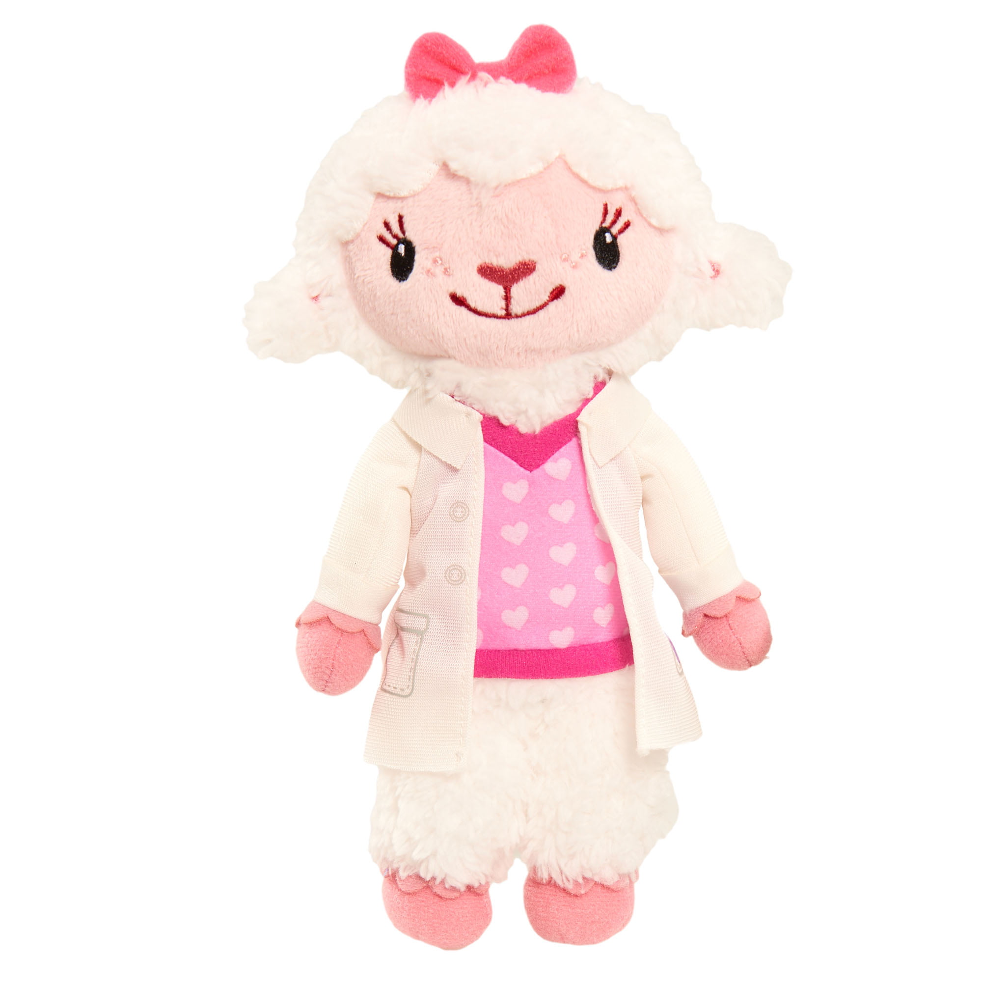 BNWT! Disney Juniors Doc McStuffins Lambie lamb plush purse with zip 