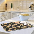 thumbnail image 6 of Dish Drying Mat 16x18 For Kitchen Counter Christmas Tree Pizza Lights Star Absorbent Dishes Drainer Rack Mats Microfiber Reversible Dish Drying Pad Fast Dry Kitchen Accessories, 6 of 6