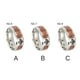 thumbnail image 4 of Minnieouse Unisex Bang Ring Acero inoxidable Estética Boda Banquete Joyería de moda Oficina Marido Regalo personalizado Tamaño 8 Type3 NO3 Minnieouse AP009767-03, 4 of 6