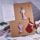 thumbnail image 4 of Juego de Tablero de Macramé de 30 X 40 cm con Alfileres, Clips y Soporte de Metal Ajustable. Tablero de Madera para Proyectos de Macramé ., 4 of 5