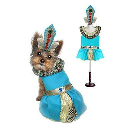 CLEOPATRA DOG COSTUMES - Dress Your Dogs as Jeweled Egyptian Princess Outfit