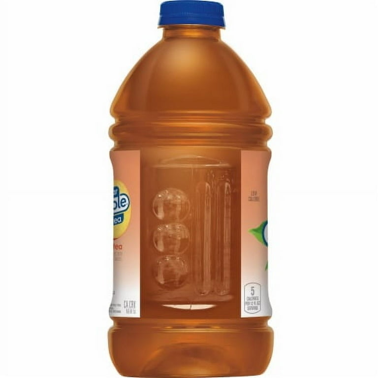 Snapple Peach Tea, 64 fl oz Bottles, Low Calorie Drink - Walmart.com