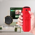 thumbnail image 6 of Fintie Protective Case for Roku Voice Remote Pro (2nd Edition), CaseBot Lightweight Anti Slip Kids-Friendly Shockproof Silicone Remote Cover for Roku Ultra 2024 / Roku RCB1R Controller, Red, 6 of 7