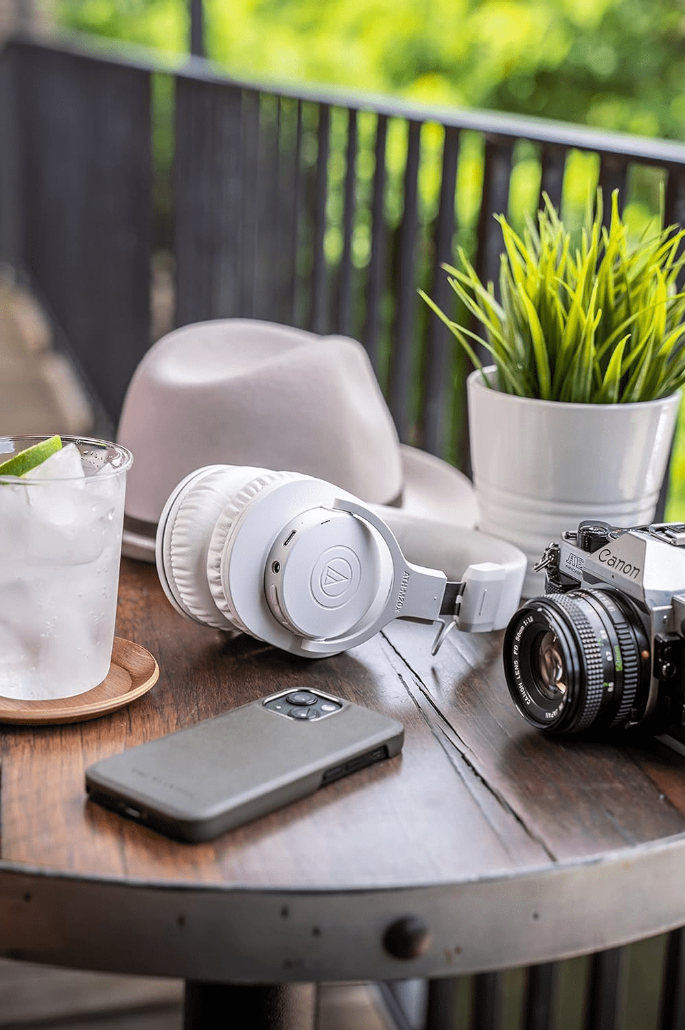 Audio-Technica ATH-M20xBTWH Wireless Over-Ear Headphones