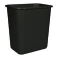 thumbnail image 5 of Storex 7 gal Indoor Plastic Waste Basket, Black, 6-Pack, 5 of 6