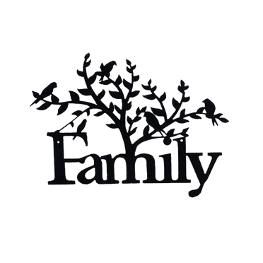 Family Tree - Metal Wall Art