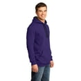 thumbnail image 4 of District Young Mens The Concert Fleece Hoodie-2XL (Purple), 4 of 6