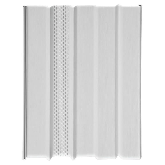 Mobile Home Skirting Vinyl Underpinning Vented Panel White 16" W x 46" L (8 Pack)