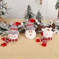 thumbnail image 2 of Navidad cortina hebilla Tieback Navidad muñeca puerta percha Santa Claus Elk decoración del hogar ventana ciega decoración sujetador cortina Kits de decoración para fiestas Muñeco de nieve Bewildely HA070335-02, 2 of 6