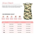 thumbnail image 3 of Fotbe Camping Caravan 1 Vestido de Dormir para Niñas de 3 a 10 Años, Mangas Cortas, Estilo Princesa, Pijama Camisón con Mangas Voladas-XX-Large, 3 of 6