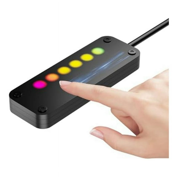 PC Power Control Touch Sliding Control PC Power Desktop Computer External Power SW Power LED on with 4M Cables