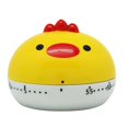 thumbnail image 1 of 1pc Cartoon Chick Modeling Timer Mechanical Cooking Timer Tool Timing Device, 1 of 4