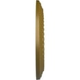 thumbnail image 4 of Ekena Millwork 7 7/8"OD x 3/4"P Small Alexandria Ceiling Medallion (Fits Canopies up to 4 5/8"), Hand-Painted Gold, 4 of 7