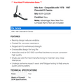 thumbnail image 2 of Idler Arm - Compatible with 1978 - 1987 Chevy El Camino 1979 1980 1981 1982 1983 1984 1985 1986, 2 of 2