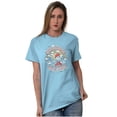 thumbnail image 5 of Smurfs Take Care Of Each Other Women's Graphic T Shirt Tees Brisco Brands X, 5 of 6