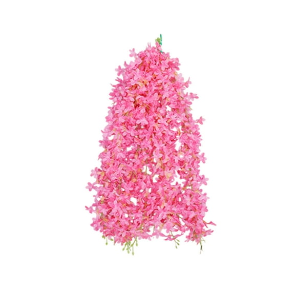 Darzheoy Artificial Wisteria Hanging Flower Garland, Silk Flower Vine for Wedding, Party, Home, Garden, Wall Decor Home Garden Decorating 10 Pack