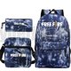 thumbnail image 1 of 3 Pcs/Set Free Fire Garena Backpack for School Teenagers Girls Unisex Galaxy Cartoon Bookbag Large Capacity Anime Canvas Mochila, 1 of 4