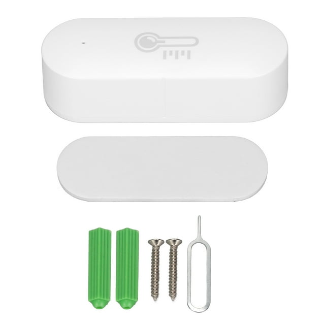 Sensor inteligente de temperatura y humedad, monitoreo inalámbrico por aplicación, notificación push para TUYA, Zigbee, hogar y oficina