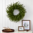 thumbnail image 3 of Nearly Natural 4486 27 in. Mixed Grass Artificial Wreath, 3 of 3