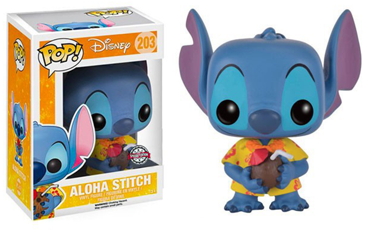 Bundled with Pop BOX PROTECTOR CASE Disney: Lilo & Stitch Stitch 626 Vinyl Figure Funko Pop