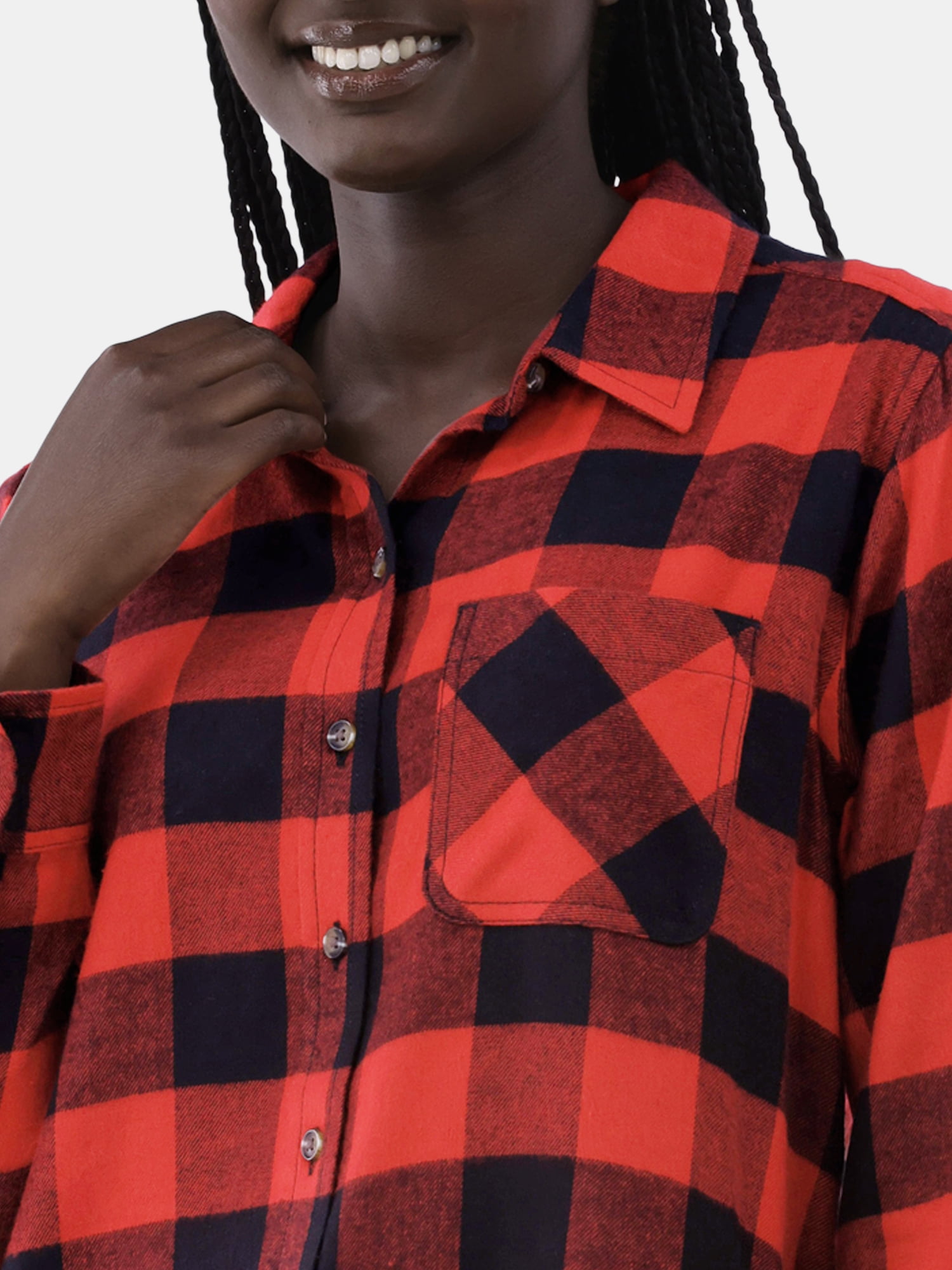 Time and Tru Women's Flannel Shirt, Sizes XS- XXXL