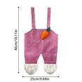 thumbnail image 4 of zhangmingg Sac de Rangement en Forme de Salopette pour Enfants Fête de Bonbons et Maison, 4 of 5