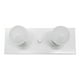 thumbnail image 4 of Lampara De Pared Luz De Camerino  Blanco 2 Luces., 4 of 6