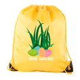 thumbnail image 1 of Easter Basket Bags, Bulk Drawstring Backpacks, Party Favor Goody Bags for Easter - Gone Hunting, 1 of 2