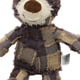 thumbnail image 4 of Juguete para perro con forma de oso, novedad, suave y resistente para la salud dental del perro (marrón claro S, 4 of 7