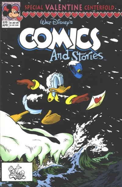 Cover of Walt Disney's Comics and Stories #570