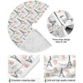thumbnail image 2 of FMSHPON Paris Eiffel Tower Sheep Xmas Christmas Tree Skirt Stand Mat for Holiday Party Decoration Indoor Outdoor 36 inches, 2 of 6