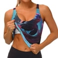 thumbnail image 4 of Lsque Lively Cute Turtle Printed Women'S Sports Bra, Compression, Moisture Wicking, High-Impact Sports Bra For Women,Supportive sports bra-Large, 4 of 9