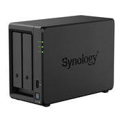 Synology DiskStation DS725+ SAN/NAS Storage System - 1 x AMD R-Series R1600 Dual-core (2 Core) 2.60 GHz - 2 x HDD Supported - 2 x SSD Supported - 4 GB RAM DDR4 SDRAM - Serial ATA Controller - RAID ...
