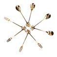 thumbnail image 1 of Cuillère à Thé, 8pcs Branche Conception Café Cuillère à Café Cuillère à Crème Glacée Innovation Moderne, 1 of 14