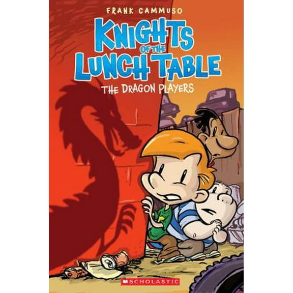 Pre-Owned The Dragon Players (Knights of the Lunch Table #2) (Paperback) 0439903238 9780439903233