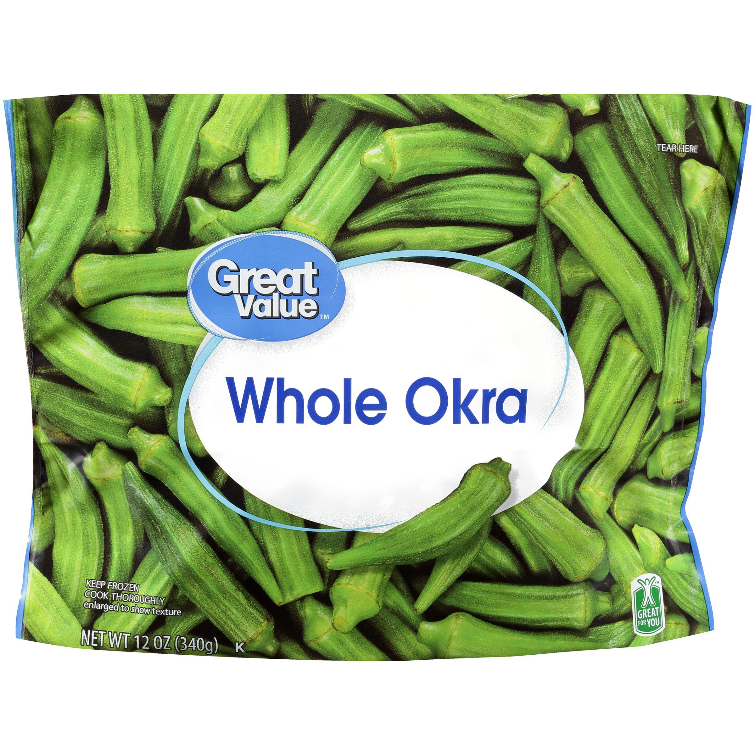 Great Value Whole Okra 12 Oz. Bag - Walmart.com