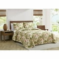 thumbnail image 1 of Tommy Bahama Collection Orchidée Tropicale Ensemble de Courtepointe-100 % Coton, Réversible, Prélavé pour Plus de Douceur, Full/Queen, Vert, 1 of 1