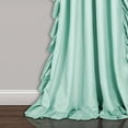 thumbnail image 4 of Lush Decor Reyna Window Curtain Panel Pair, 54 x 84, Light Blue, 4 of 16