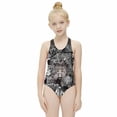 thumbnail image 3 of Himiko Toga Swimwear Kids' One-Piece Swimsuit Quick-Dry Cute Printed Girls' Swimwear Bathing Suit for Beach & Pool 7-9Y(120cm), 3 of 8