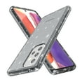 thumbnail image 4 of Glitter Clear Case for Samsung Galaxy A53 5G, Shining Sparkle Bling Military Grade Soft TPU Anti-Scratch Shockproof Cover Full Coverage Non-Yellowing Non-Slip Translucent Slim Lightweight Case,Gray, 4 of 5